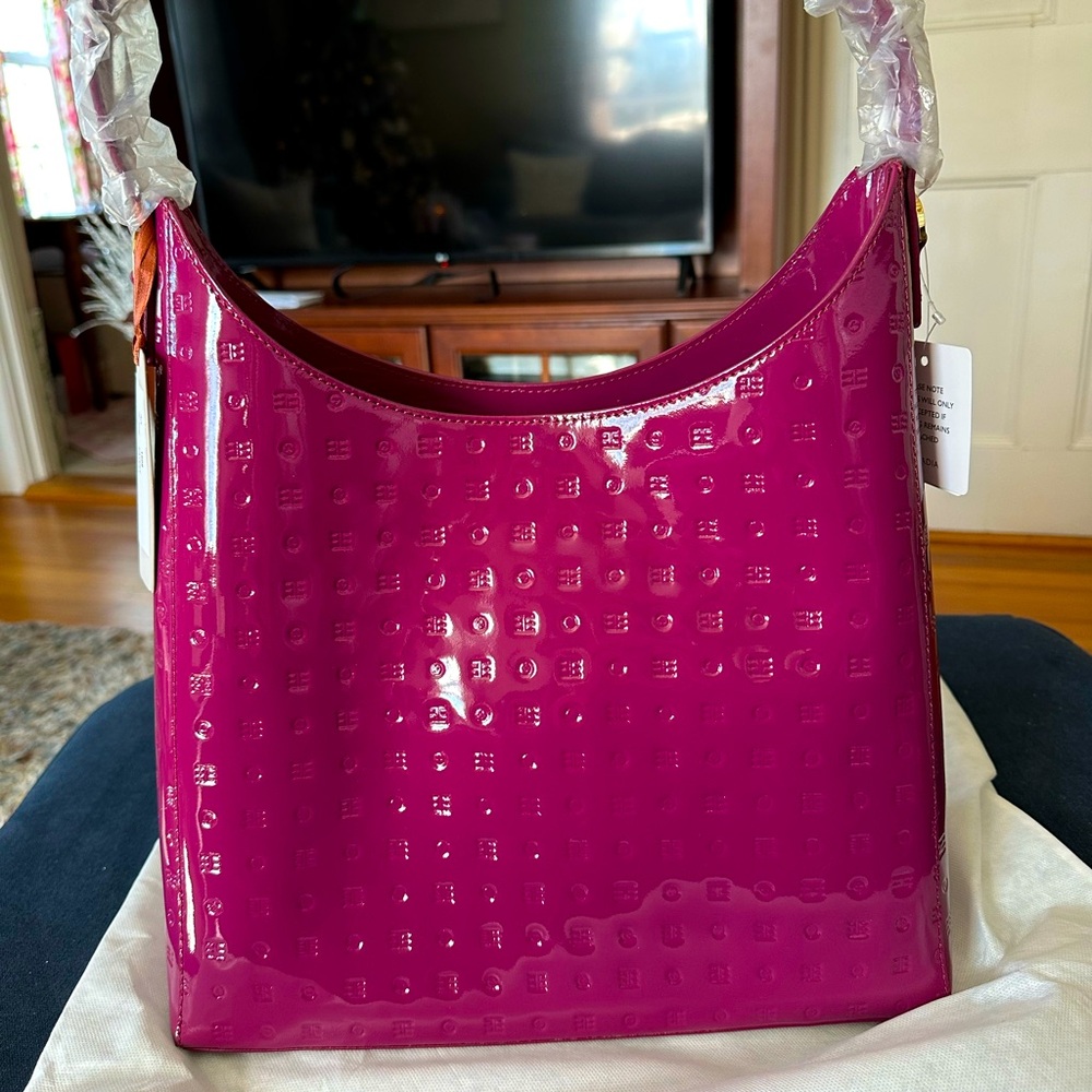 Lidia Large Hobo 
Beautiful rich Magenta